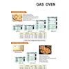 gas baking oven & gas pizza deck oven