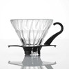 hario vdg-01b v60 glass dripper black
