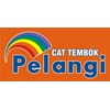 cat tembok pelangi