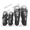 fox standard kt knee / shin guards - black