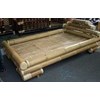 bed white bamboo
