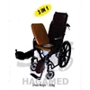 kursi roda sm-8022 shima declined commode wheelchair