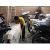 pengiriman sepeda motor