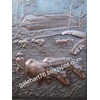 kerajinan relief tembaga