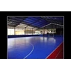 lantai plastik / interlock flooring ys court multi fungsi untuk futsal, voli, badminton, basket