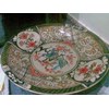 piring besar motif burung