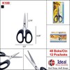 gunting kantor k-100 ideal