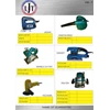 power tools 7 planner, marble cutter, hand blower, polisher
