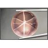 batu mulia sparkling pink quarts sharp star top ( bpq 017)