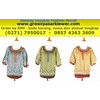 blus jumbo kancing polka xl230