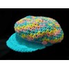 topi rajut pelangi