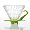 hario vdg-02gp v60 driper kaca green