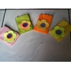 tempat koin flanel