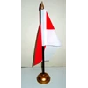 tiang bendera meja kayu biasa-7