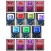 mody clock whit 7 color karakter