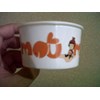 sample stiker ice cream cup