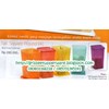 tupperware tall square round ( 4)