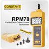 constant rpm78 laser tachometer