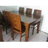 kursi makan minimalis triple