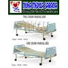 tempat tidur pasien | manual | hcb-7031 ( 1 engkol) | hcb-7011( 2 engkol) | acare - nuha medika sarana