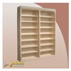 bookcase open stone wagenar custom