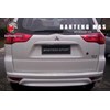 rear garnish thailand version pajero sport