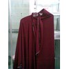 jilbab + cadar karet merah hati