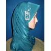 jilbab instan warna biru tosca