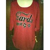 kaos cantik merah cabe