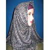 kerudung siang malam macan ungu