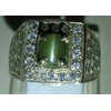[ terjual] chrysoberyl cat eye ring ( + memo batu mulia)