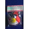 angry bird keychain