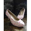 high heels polkadot
