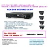 paket cctv 4 camera infrared access secure