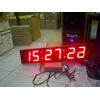 lampu display analog jam digital ukr.68cm x 15cm x 3cm