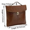 7073b cowboy 100% vintage leather i-pad tablet read accessorie holder