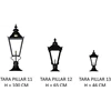 lampu antik seri tara pillar