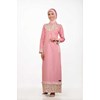 gamis g-034 dusty pink