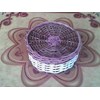 tempat permen rotan bulat