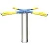 single post lift hard chrome ford smith fs-4t