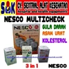 nesco multicheck 3 in 1 jakarta ( gula darah/ asam urat/ kolesterol )