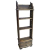wall rack w/ 2drw
