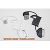 mini dock connector to usb cable for iphone/ ipod/ ipad