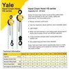 chain hoist yale vs series
