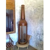 almari pajangan botol