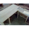 meja kantor kayu jati