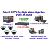 paket cctv 4 camera day night vision high resolution 600tvl buatan taiwan-1