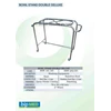 bowl stand - stand waskom double deluxe