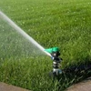 plastic impact sprinkler on hose-end spike