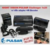 night vision pulsar ‘ challenger’ 1x20 w/ adapter scope + ir flashlight